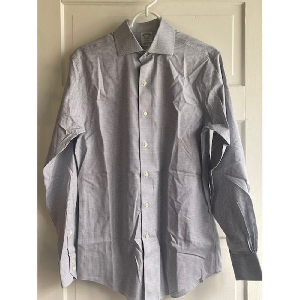 Brooks Brothers Men's Long Sleeve Button Up Shirt Size 14 1/2 - 34